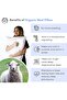 DOWN UNDER Bedding Queen Size Washable Australian Organic Wool Filled Cool Sleeping Pillow - 100% Co - 6