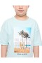 Light Blue BOYS FASHION TEE 2-8Y - 4