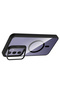 Samsung Galaxy S24 Plus Case Transparent Etro Cover with Stand and Camera Lens Gift, Magsafe Compatible - 9
