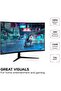 VX3218-PC-MHD 32-inch 1080p HD Curved Gaming Monitor, 165Hz, 1ms, Dual Integrated Speakers, AMD Adaptive Sync, DisplayPort, 2x HDMI, Black - 3