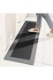 Bath Mat Rug, Super Absorbent Quick Dry 17.7" x 59", Dark Grey