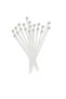 BRIDA PLASTIC 7.5x450 ALB 100BUC/PAC