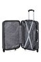 KH132 Hard Casing Medium Check-In Luggage Trolley 65cm Black - 5