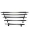 5 Pieces Peak Model Chrome Plated Handle Furniture Handle Aluminum Metal - 4