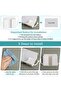 YU WELL Mount Phone Holder Phone Stand with Data Cable Receiving Hole Multi Purpose Phone Dock White - 4