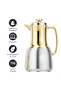 1 Liter Flask - Leakproof Button Locking Design Silver & Gold, Lightweight Durable Flask for Hot & Cold Drinks QGR10 - 5