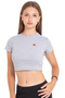 KALP NAKIŞ CROP TSHIRT