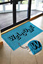 Welcome Mat - Curly Mat - Indoor and Outdoor Mat - Door Mat