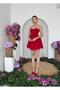 Xoxa Straplez Elbise - 3