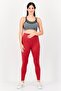 Women Sportswear Fit Training Leggings, Red - 2