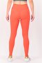 Women Tight Fit Training Leggings, Red - 4