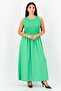 Women Textured Midi Dress, Green