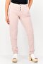 Women Regular Fit Solid Stretchable Jeans, Light Pink