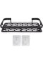 2-Pack Shower Caddy Shelve with Adhesive Sticker and Screws No-Drilling Wall-Mounted - 6