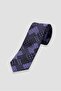 Tie 8 cm Microfiber Polyester Navy Blue Men's Patterned Tie