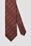 Tie 8 cm Microfiber Polyester Orange Men's Patterned Tie - 2