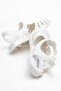 Closed Front Beach Sandals White - 4