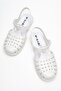 Closed Front Beach Sandals White - 5