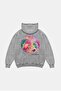 Disco Vibes Only Oversize Unisex Washed White Hoodie