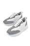 , Women's Genuine Leather Sneaker 1531050Z26802420Pk White - 5