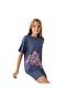 Girl's Navy Blue T-Shirt 341X14W - 3