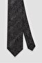Tie 8 cm Microfiber Polyester Black Men's Patterned Tie - 2