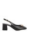 Black Women's Heeled Shoes 312361   Z - 3