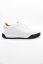 Men's White Lace-Up Antique 100% Leather Casual Shoes 1033250164