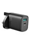 شاحن مزدوج QC 3.0 PD وUSB بقوة 20 وات