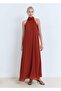 Long Dress with Halter Neck - 2