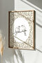 One Piece Real Raw Wood Framed Painting - Model 22