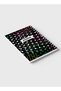 Spiral Notebook with Front and Back Hard Covers Featuring Abstract Multi-Colored Dots Design - 6