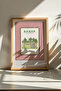 One Piece Real Raw Wood Framed Painting - Model 25