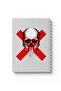 دفتر ملاحظات حلزوني مع غلافين أمامي وخلفي صلبين بتصميم Danger