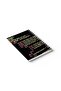 Spiral Notebook with Front and Back Hard Covers Featuring Coding Design - 6