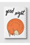 دفتر ملاحظات حلزوني مع غلافين أمامي وخلفي صلبين بتصميم "Fox Good Night" - 5