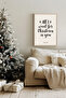 One Piece Real Raw Wooden Framed New Year Themed Painting - Model 111 - 2
