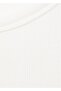 Rib round neck t-shirt - 5
