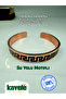 Raw Pure Copper Versage Waterway Motif Copper Bracelet - in Gift Box - 3