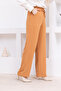 Women's Waist Elastic Pocket Trousers - 3