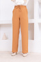 Women's Waist Elastic Pocket Trousers - 8