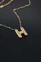 Women's 316 L Stainless Steel Balloon Letter Pendant H
