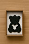 Laser Cutting “ ❤️ 🐻 ” Heart Holding Bear Car Rearview Mirror Ornament - 3