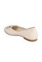 D25Ya-7225 Flat Sole Women's Leather Ballet - 3
