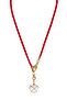 Mi̇o Colorful Drawn Natural Stone Necklace - 3