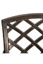 3 Piece Bistro Set Cast Aluminium Bronze - 5