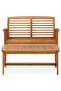 Garden Lounge Set | Brown | Solid acacia wood | Medium | Durable - 2