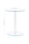 Coffee Table Transparent 40 cm Tempered Glass - 3