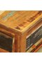 Coffee Table with Storage Vintage Reclaimed Wood - 6