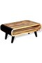 Coffee Table Rough Mango Wood 90x55x39 cm - 5